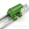 5.08MM pitch Pluggable wire to wire terminal block Din rail mounted type XK2EDG-UVK-5.08MM